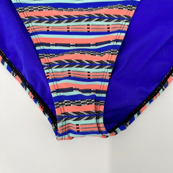 Athleta Bottom Womens Large Pipeline Loop Cruise Beach Resort Swim UPF Low Rise - Picture 4 of 16